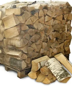Bois de chauffage PALIGO, 33 cm 1RM = 1,4SRM / 1 palette Heizfuxx