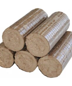 BÛCHES COMPRESSÉES 100% FEUILLUS – PALETTE DE 1040KG