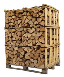 Bois de chauffage – 33 cm – mélange 85% bois durs – palette 1.7 m3 – 2.5 stères