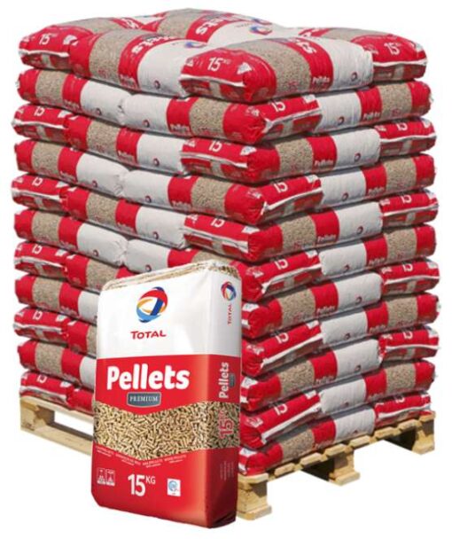 Granulés de bois Total Pellet Premium – Palette de 990kg
