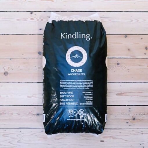 PELLETS KINDLING CHASE – 100% bois résineux 72 sacs – Image 2