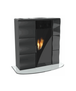 Poêle à granulés ventilé extra plat – LINCAR Olga 502L 10 kW