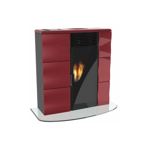 Poêle à granulés ventilé extra plat – LINCAR Olga 502L 10 kW – Image 3