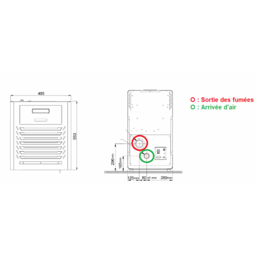 Poêle à granules ventilé – ARCE Joy 8 kW – Image 4